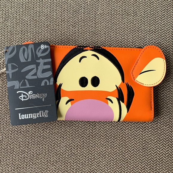 Loungefly Winnie the Pooh Tigger Cosplay Flap Wallet - Picture 2 of 16